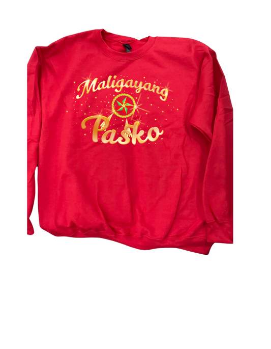 Maligayang Pasko ( Red Sweatshirts )