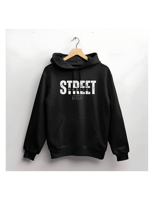 Street Manila ( black and white ) Hoodie