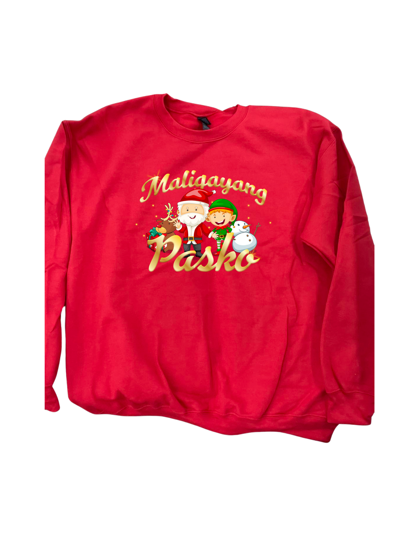 Maligayang Pasko ( Red Sweatshirts )