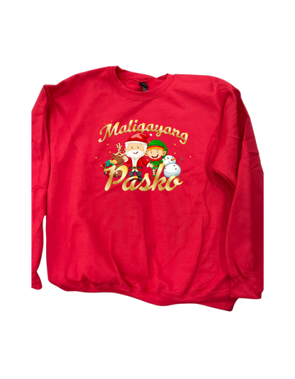 Maligayang Pasko ( Red Sweatshirts )