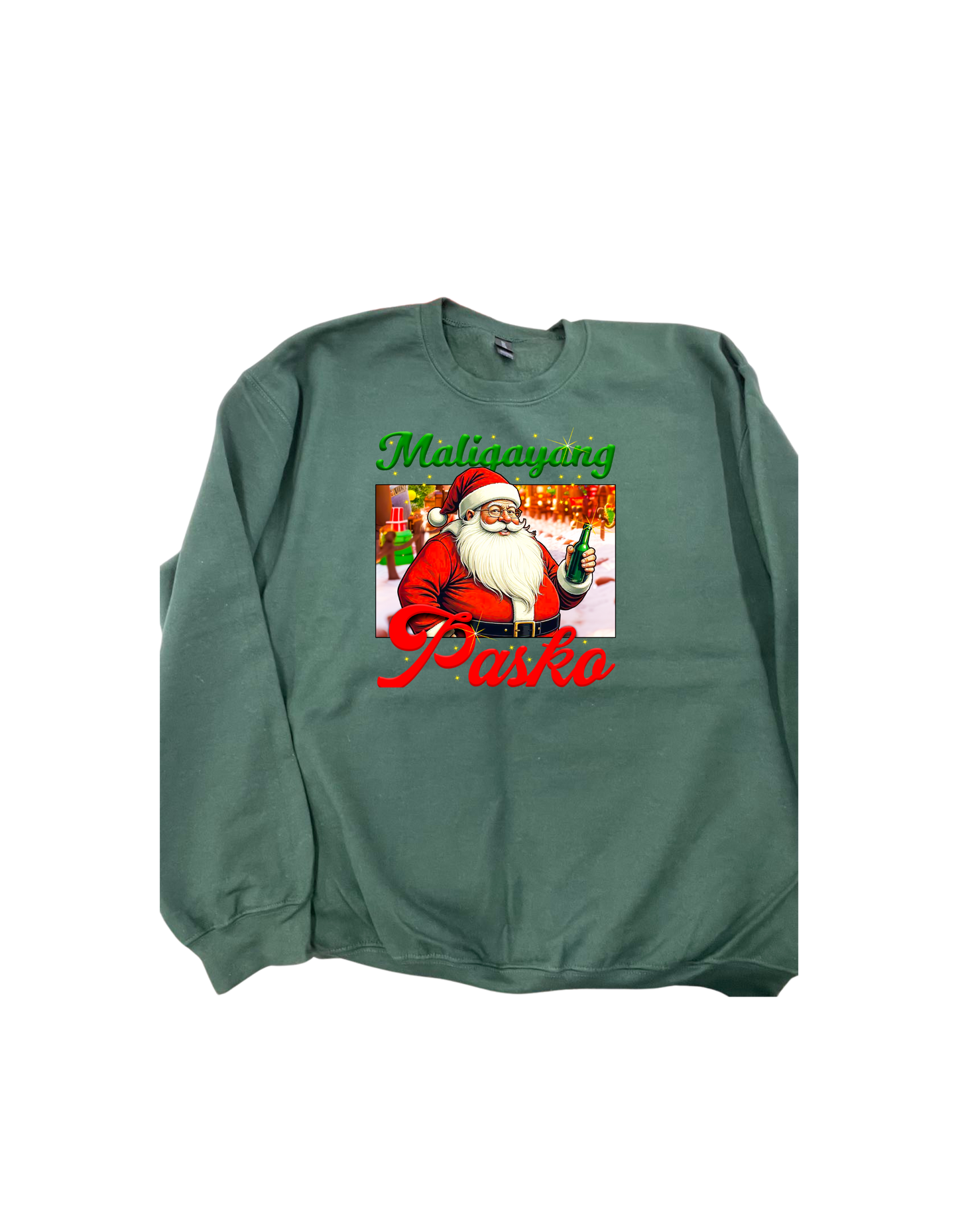 Maligayang Pasko ( Green sweatshirt)