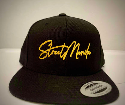 Street Manila ( Black x Gold ) Cap