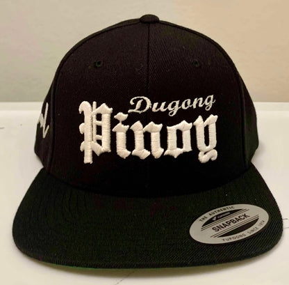 Dugong Pinoy Cap ( 3D puff snapback with old english font )