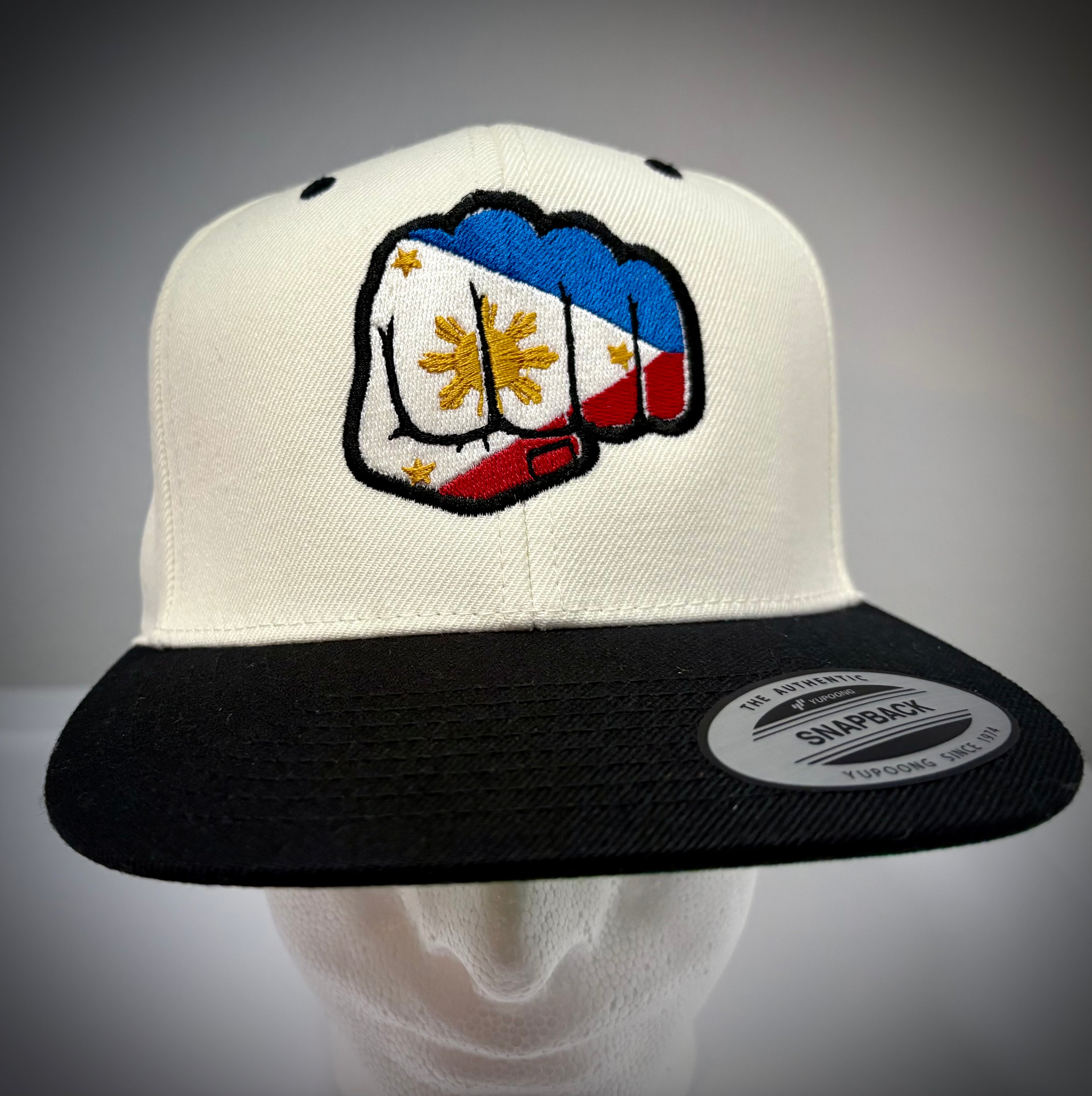 Philippine flag fist cap