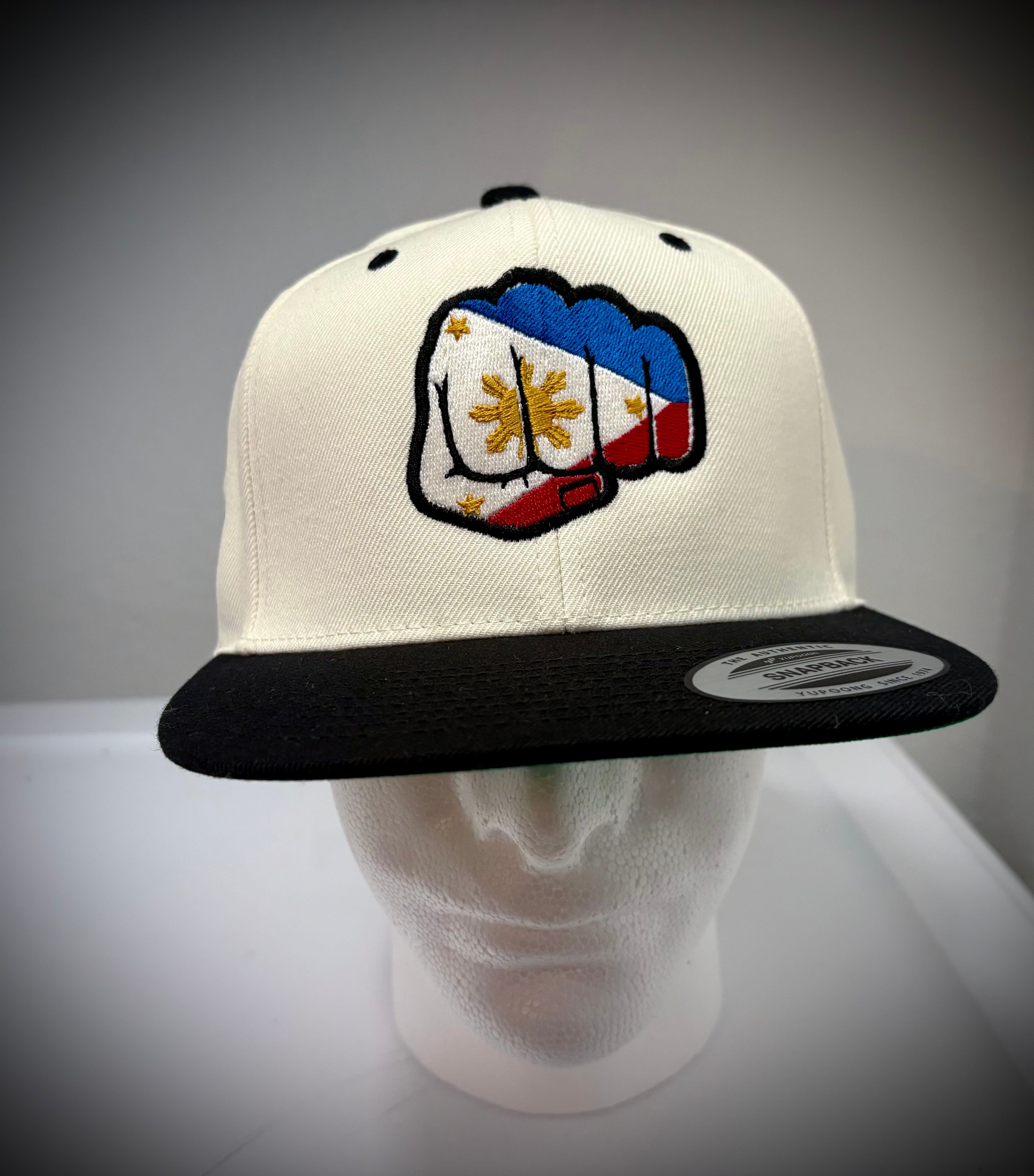 Philippine flag fist cap