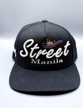 Street Manila ( with flag of Philippines 3d puff ) Snap Back