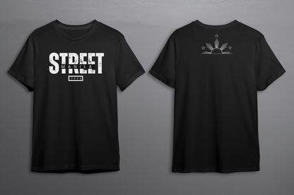 Street Manila ( black and white logo ) T-shirt